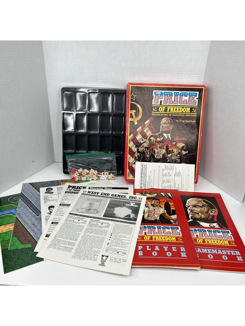 The Price of Freedom Board Game West End Games Not Complete READ - Picture 2 of 15